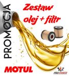 Zestaw - Olej Motul X-clean+ 5w30 5L + filtr oleju Knecht OC264